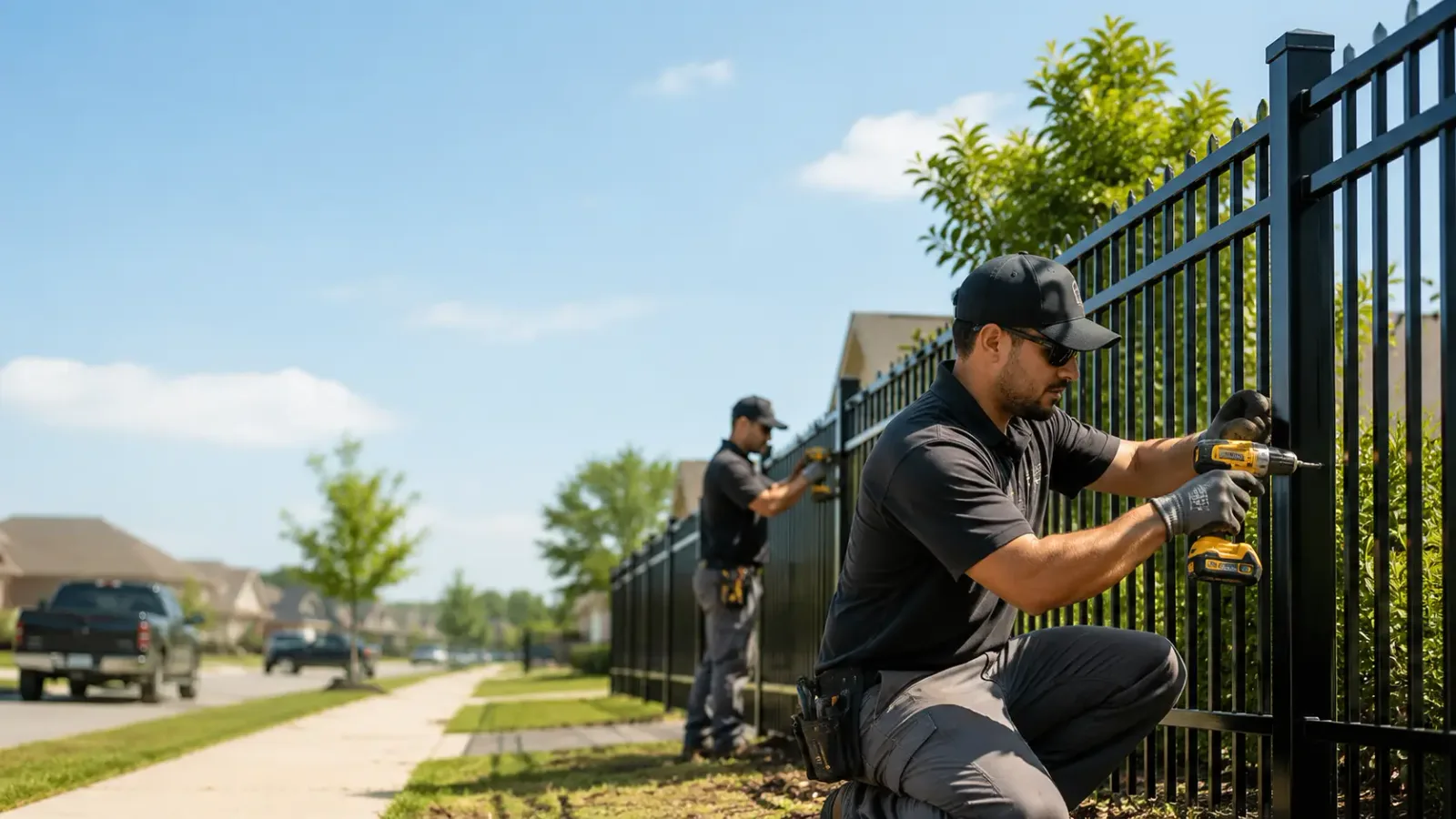 Metal Fence Installation in Waterloo, IA